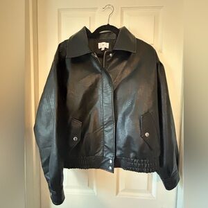 BP. Faux leather jacket